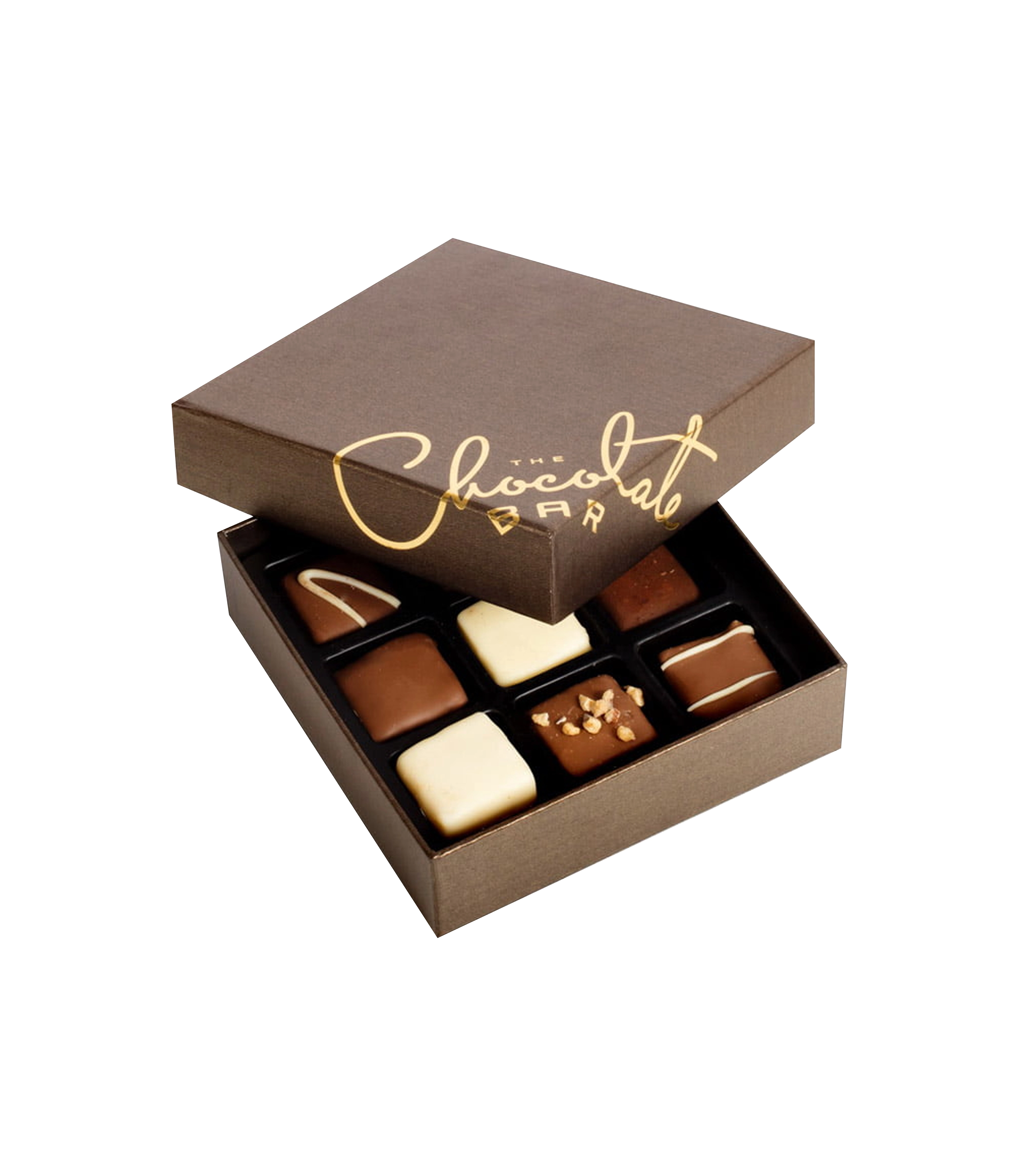 1-Custom-chocolate-display-box-with-gold-foil-logo