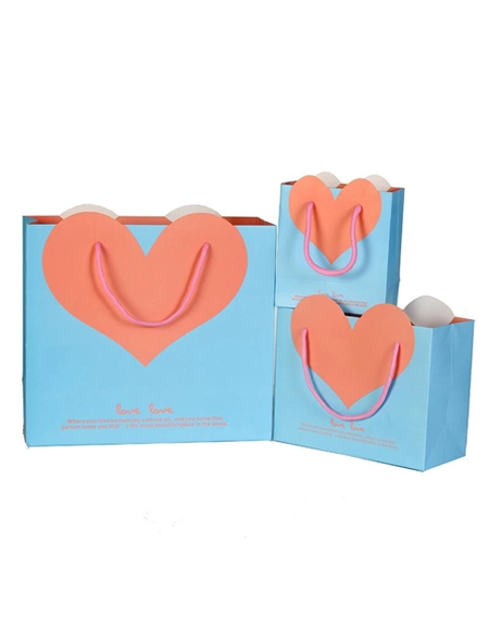 2 Shaped Paper Bags