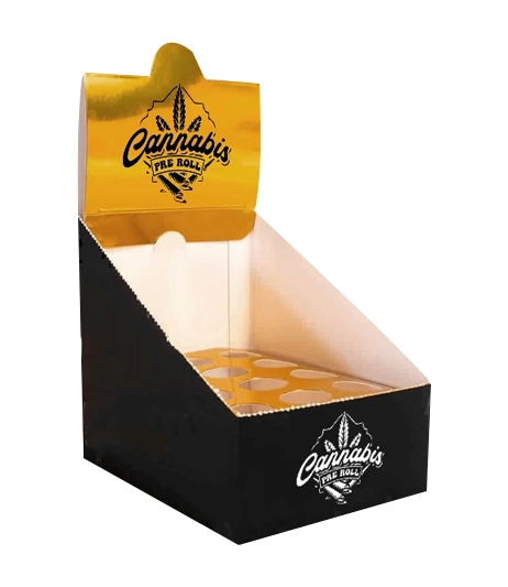 3-Countertop-cannabis-display-for-pre-rolls-custom-boxes
