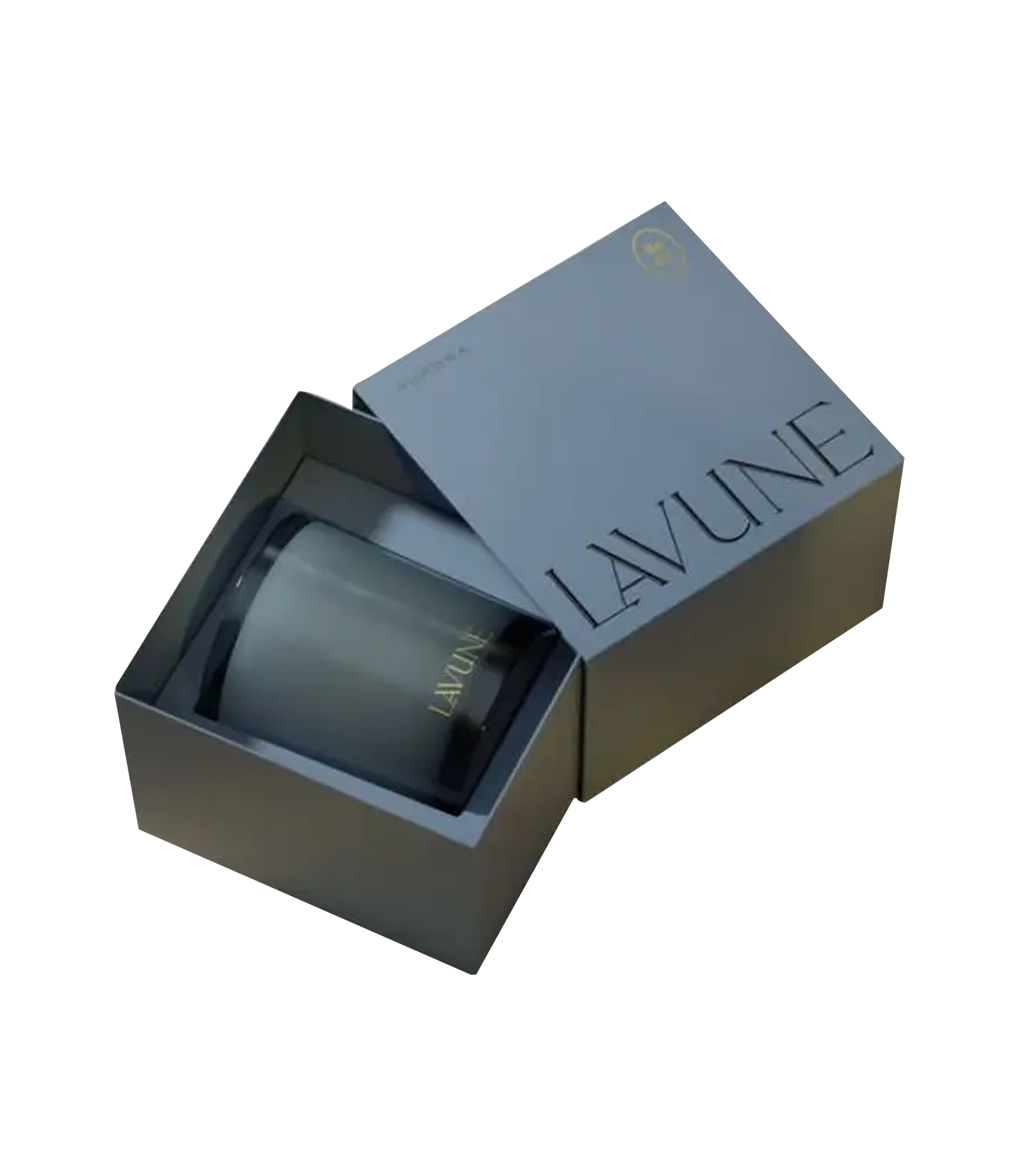 3 Recycled material candle box with insert 1788514504