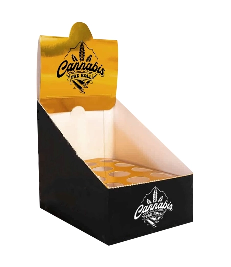 4-Cardboard-Cannabis-Pre-Roll-Display-Packaging