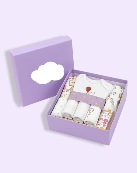 Baby clothes packaging