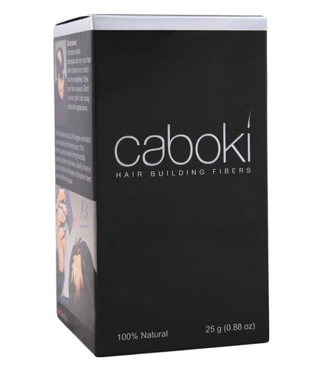 Black-matte-hair-fiber-box-with-silver-foil-logo