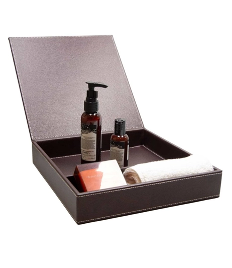 Branded-hotel-amenity-box-with-soft-touch-finish-custom-boxes