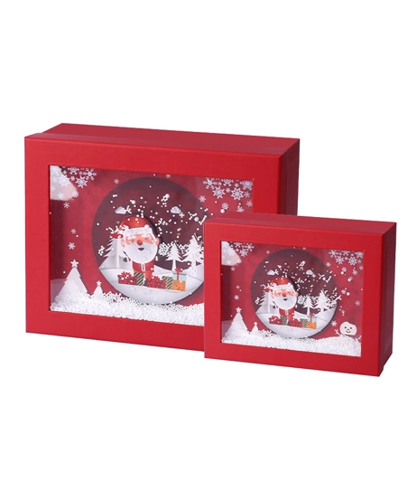 Custom-Christmas-gift-box-with-snowflake-design-custom-boxes