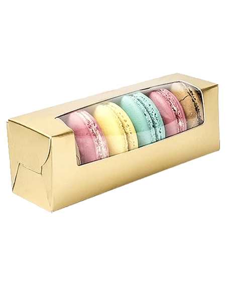 Custom-Printed-Macaron-Box-with-Window