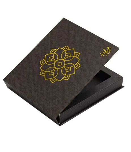 Custom-hair-pin-boxes-with-elegant-gold-foil-logo
