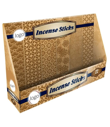Custom-incense-stick-box-with-gold-foil-logo