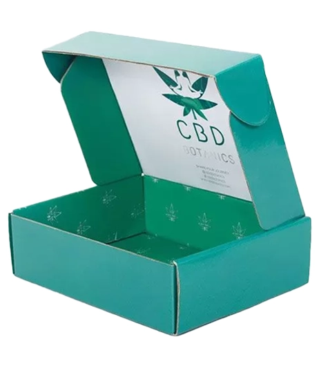 Custom-printed-CBD-shipping-box-with-logo