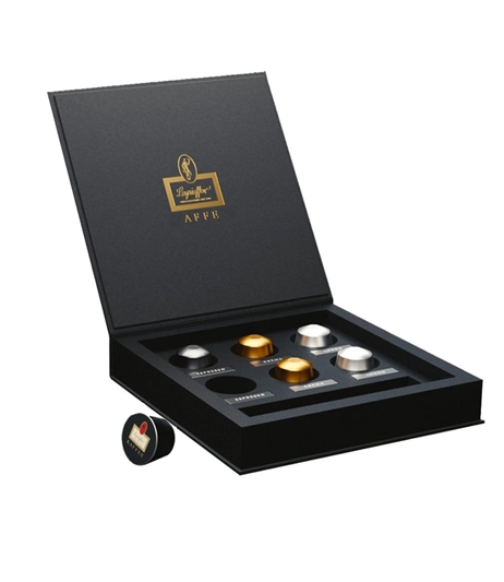 Custom-printed-Nespresso-pod-packaging-with-foil-stamping