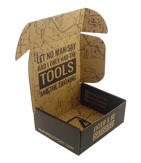 Custom-printed-brown-mailer-box-for-ecommerce-packaging