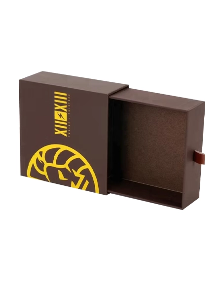 Custom-rigid-cube-box-with-luxury-foil-logo
