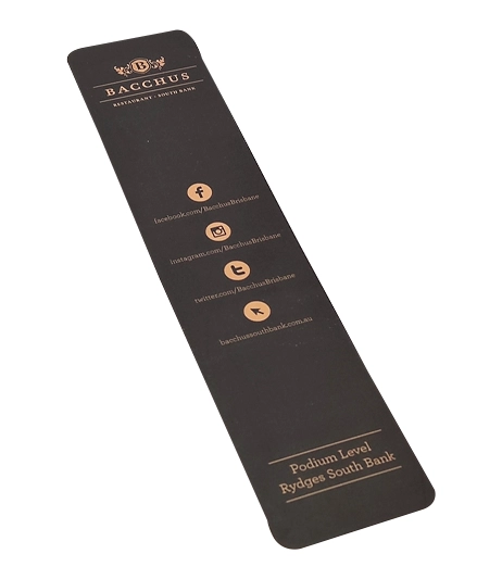 Die-cut-bookmark-with-foil-stamping