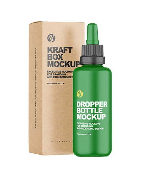 Eco friendly Kraft dropper bottle packaging wholesale 1779775269