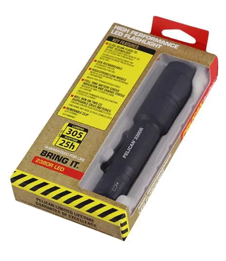 Eco-friendly-kraft-flashlight-packaging