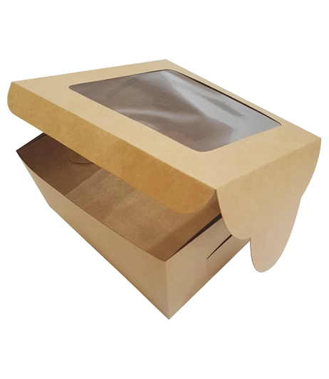 Eco-friendly-kraft-frozen-cake-box