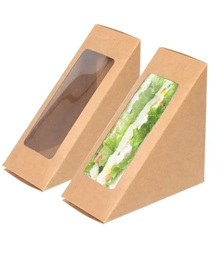 Eco-friendly-kraft-frozen-sandwich-box