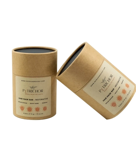 Eco-friendly-kraft-hair-mask-packaging