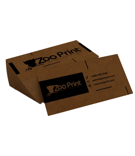 Eco-friendly-kraft-paper-business-cards-USA-Canada