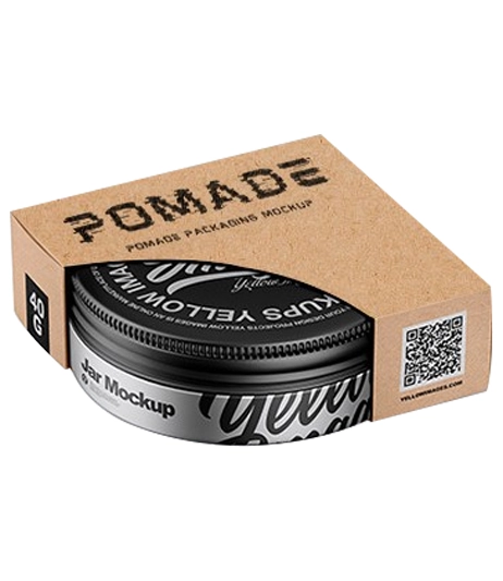 Eco-friendly-kraft-pomade-packaging