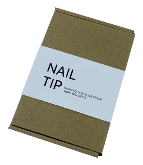Eco-friendly-kraft-press-on-nail-packaging