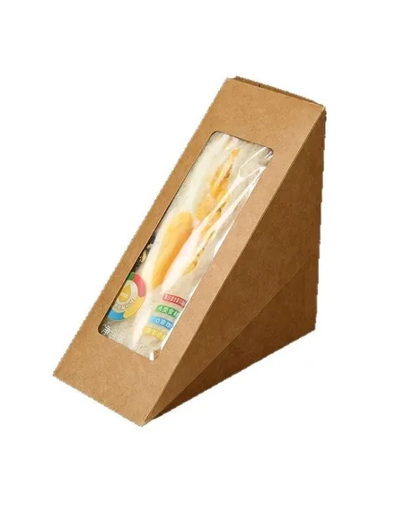 Eco-friendly-kraft-triangle-packaging-box