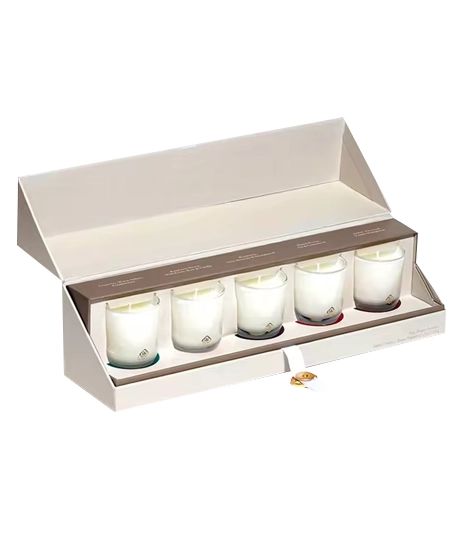 Flat-tea-light-packaging-with-inserts