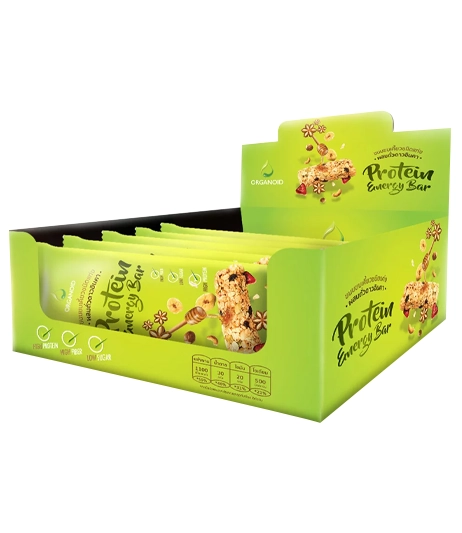 Flow-wrapped-protein-bar-in-eco-friendly-packaging-boxes