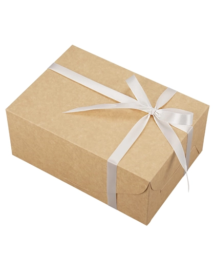 Kraft-Caramel-Packaging-Box-with-Ribbon-Closure