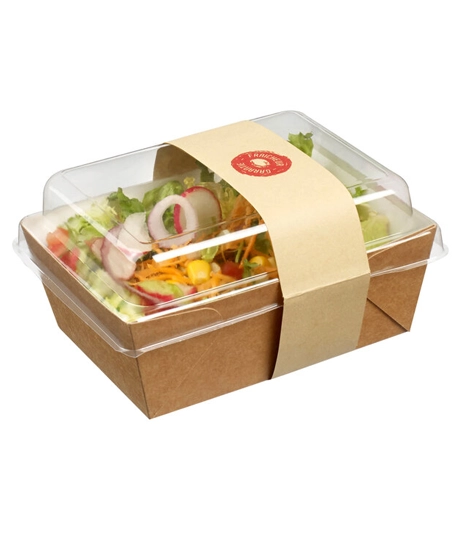 Kraft-salad-boxes-with-clear-lids