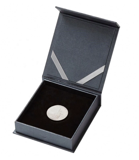 Luxury-coin-packaging-box-with-magnetic-closure