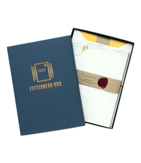 Luxury-letterhead-box-with-foil-stamping