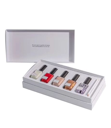 Luxury-nail-polish-box-with-foil-stamping