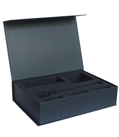 Magnetic-closure-wallet-box-with-foam-insert-custom-boxes