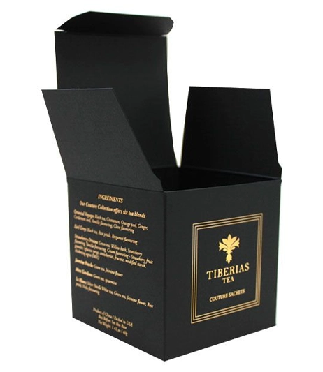 Matte-black-prism-packaging-with-embossed-logo-custom-boxes