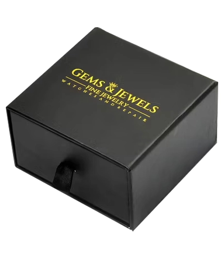 Matte-black-rigid-jewelry-box-wholesale