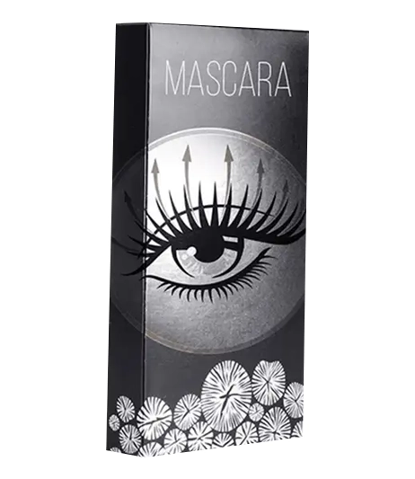 Minimalist-white-mascara-packaging-with-embossed-logo