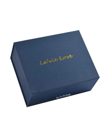 Navy-blue-rigid-gift-box-with-gold-foil-logo