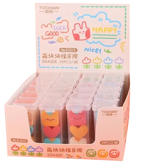 Novelty-eraser-packaging-in-custom-shapes-boxes