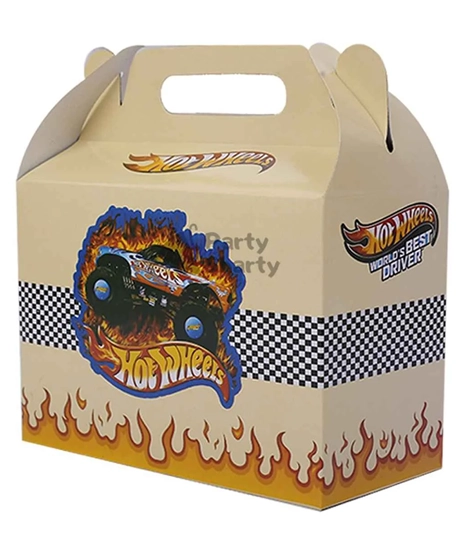 Premium-foil-stamped-Hot-Wheels-gift-box