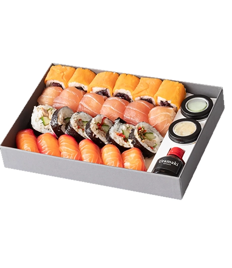 Printed-sashimi-food-tray-with-lid-custom-boxes