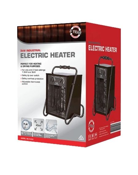 Protective-insert-packaging-for-electric-room-heater