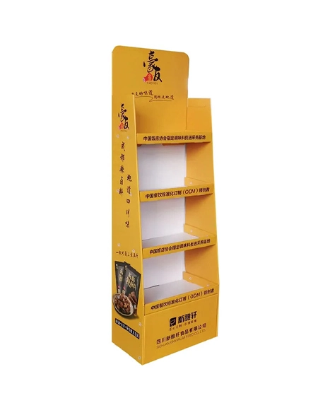 Retail-display-tray-crafted-from-corrugated-cardboard