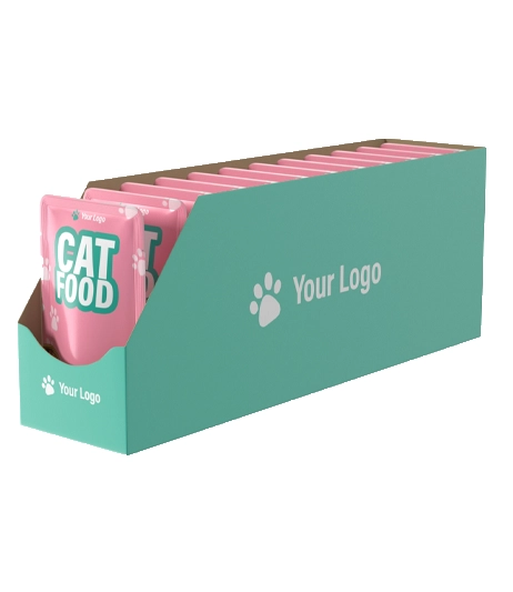 Retail-ready-folding-carton-for-wet-cat-food