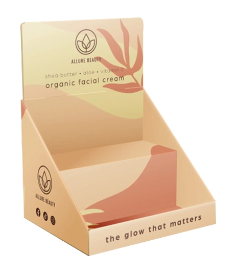 Retail-shelf-display-of-branded-butter-custom-packaging-boxes