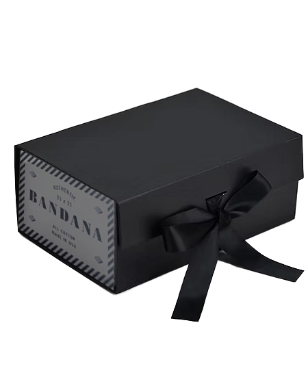 Rigid-bandana-gift-box-with-matte-black-finish
