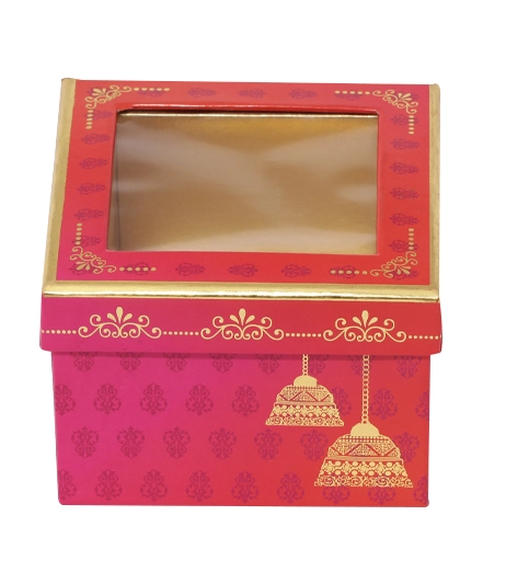 Traditional-laddu-gift-box-with-gold-foiling