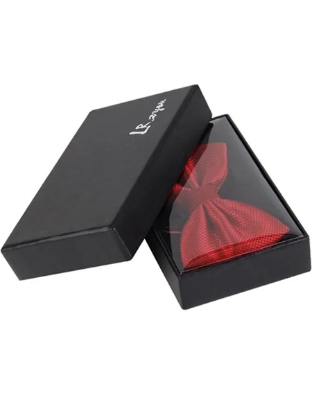 Two-piece-luxury-bow-tie-packaging-with-gold-foil