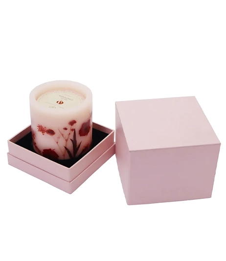 Valentine-s-mailer-box-with-floral-design-and-candle-custom-boxes