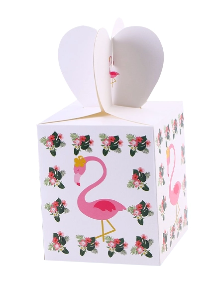 flamingo-theme-candy-favor-boxes